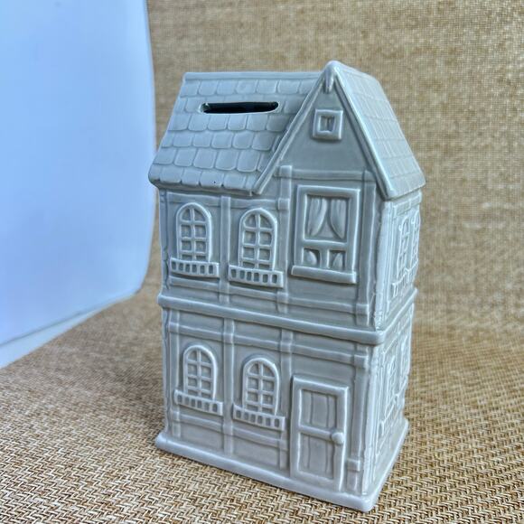 Vintage Takahashi San Francisco Tom Cat Ceramic House Bank Hand Painted - Picture 4 of 6